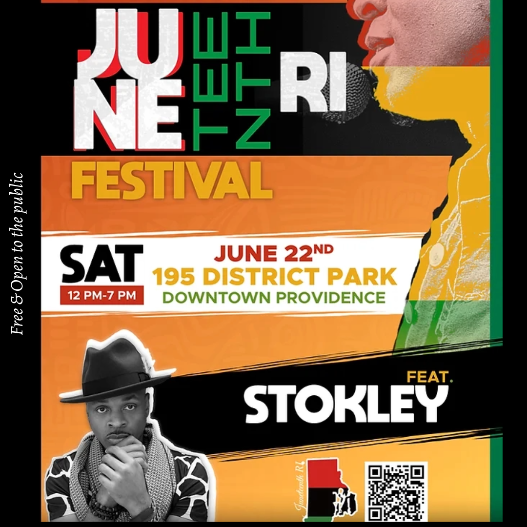 JuneteenthRI Festival Flyer