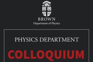 physics colloquium