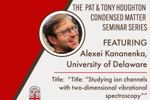 condensed matter seminar graphic