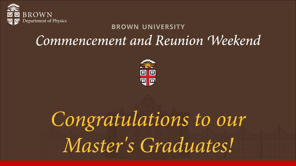 congrats master's grads