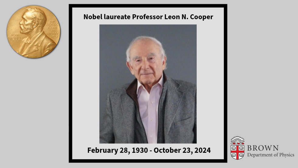 Nobel laureate Leon Cooper dies at 94