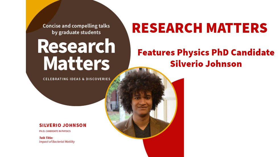 Research Matters, Silverio Johnson